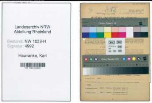 Entnazifizierung Karl Hawranke , geb. 05.10.1898 (Meister)