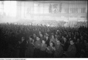 Leipzig, Landesfunktionärs-Konferenz der Freien Deutschen Jugend (FDJ), Porträt Horst Schröder, 4. Februar 1951