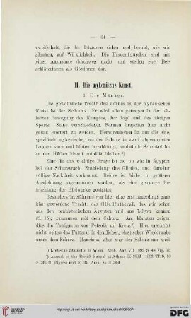 II: Die mykenische Kunst
