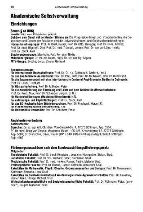 Akademische Selbstverwaltung