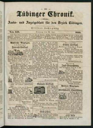 581-588, 29. Juli (Nr. 146) - 31. Juli (Nr. 147)