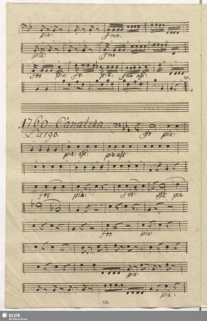 1760. Cavatina: Tacita l'ombre intorno / Ghinassi, S.