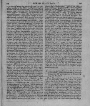 Schuderoff, J. G. J.: Nebenstunden. Ronneburg: Literarisches Comptoir 1823