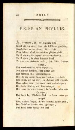 Brief An Phyllis