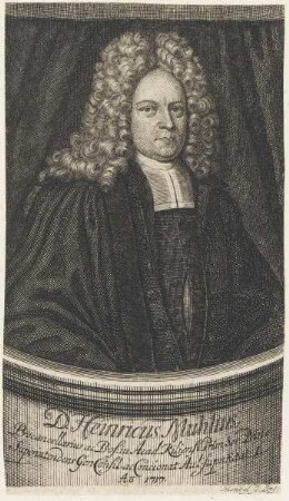 Bildnis des Henricus Muhlius