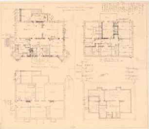 Einfamilienhaus: Grundrisse