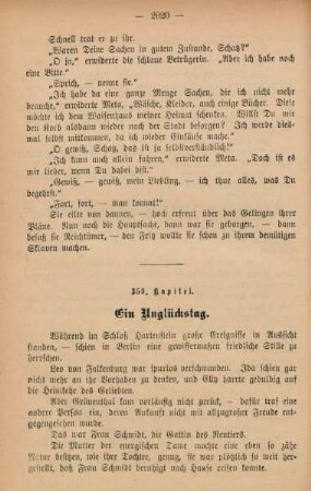 359. Kapitel. Ein Unglückstag