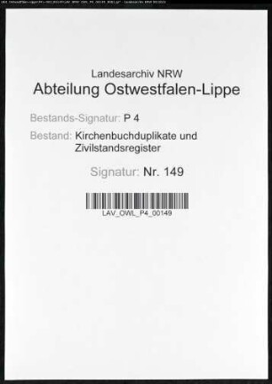 Kirchenbuchduplikat der katholischen Gemeinde Hörde (GHT 1826-1850). (Gemeinde: Hörde, katholische Gemeinde)