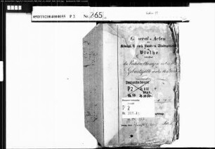 Belegakte zu dem Zivilstandsregister für die Stadt Vlotho, Kreis Herford (G 1847-1880)