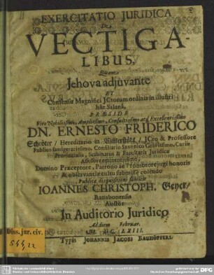 De vectigalibus