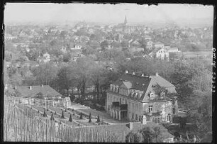 Kötzschenbroda. Blick auf Kötzschenbroda