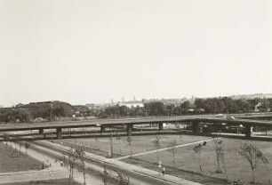 Budapester Straße : Dresden, Budapester Str., Brückenbau