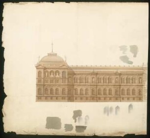 Kunstakademie und Museum: Ansicht