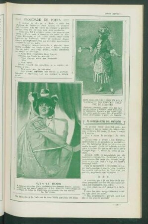 Miss Hellen Gilliland, na peça "Patience", no Prince's Theatre, de Londres