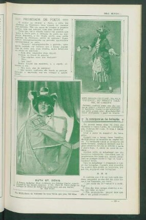 Miss Hellen Gilliland, na peça "Patience", no Prince's Theatre, de Londres