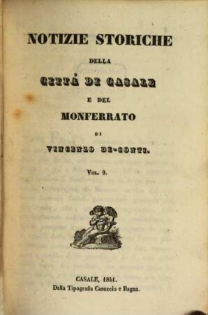 Notizie Storiche della Città di Casale del Monferrato, 9