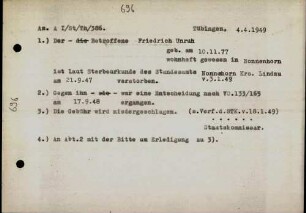 Unruh, Friedrich
