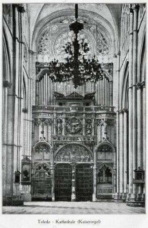 Toledo - Kathedrale - Kaiserorgel
