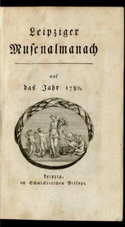 1780: Leipziger Musenalmanach