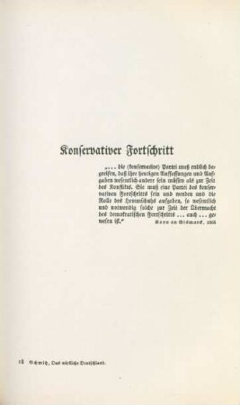 Konservativer Fortschritt