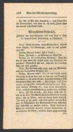 Vierzehntes Gespraech [...]