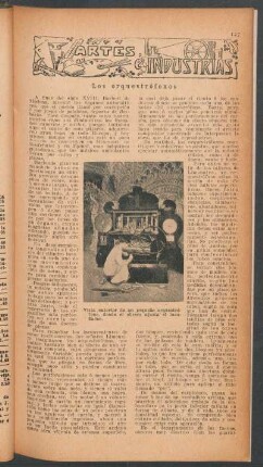 Los orquestrófonos : Artes e industrías