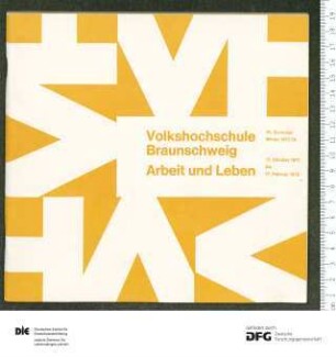 Programm 2. Semester 1977/1978