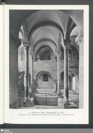 Nürnberg, Burg, Kaiserkapelle (12. Jahrhundert)