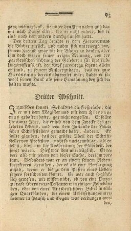 Dritter Abschnitt.
