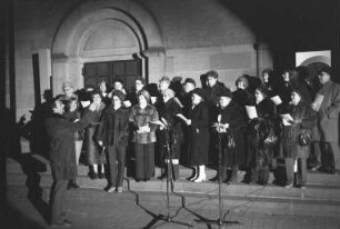 Adventssingen der Bürgergesellschaft der Südstadt auf dem Werderplatz-