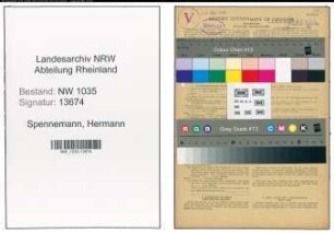 Entnazifizierung Hermann Spennemann , geb. 31.05.1886 (Maschinist)