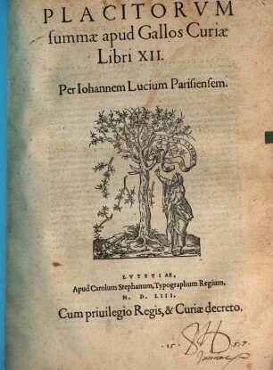 Placitorum summae apud Gallos Curiae libri XII