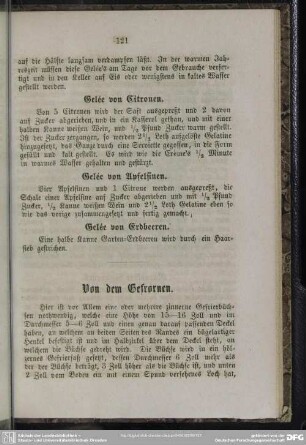 Von dem Gefrornen
