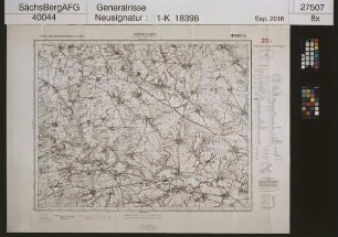 Karte des Sudetenlandes