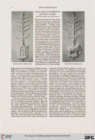 35: Das Schlafgemach einer Dame : eine neue Arbeit von Ludwig Kozma