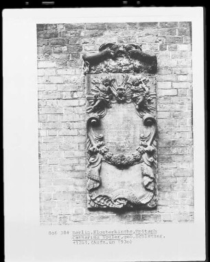 Epitaph der Catharina Vogler