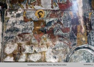 Die Ausmalung der Erlöserkirche : Der Heilige Theodor und der Heilige Georg