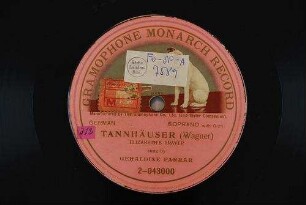 Tannhäuser : Elizabeth's prayer / (Wagner)