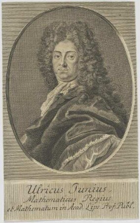 Bildnis des Ulricus Junius, Mathematicus Regius