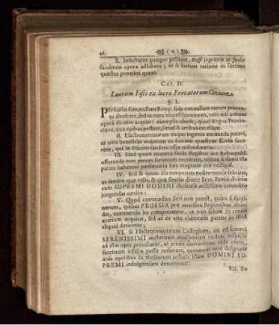 CAP. IV. Lucrum Fisci ex lucro Privatorum Civium.