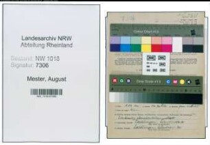 Entnazifizierung August Mester , geb. 15.02.1894 (Sparkassenvorstand)
