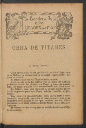 I - La buena noticia