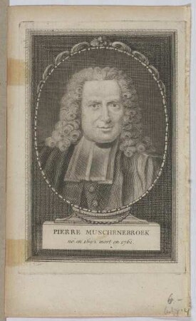 Bildnis des Petrus van Musschenbroek