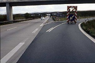 Ausfahrt Süd von Fahrbahn Süd (Mannheim Richtung Heidelberg)