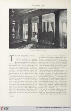 The new Whitehall Club