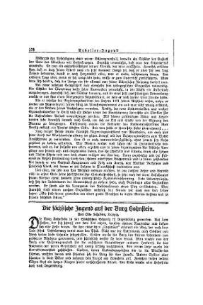 Die sächsische Jugend auf der Burg Hohnstein