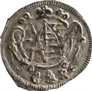 Münze, Pfennig, 1668