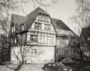 Mittweida, Erziehungsheim (1911/13), Am Landratsamt 3/13, Internat, Parkseite