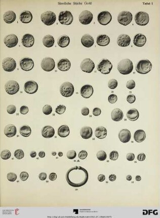 Tafel I-XIV