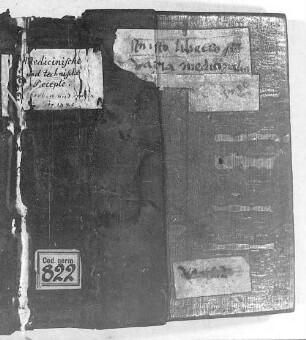 Kalender, Arzneibuch, kunsttechnische und Hausrezepte - BSB Cgm 822